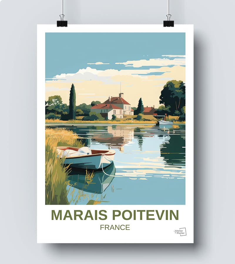 Affiche Marais Poitevin