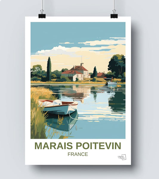 Affiche Marais Poitevin
