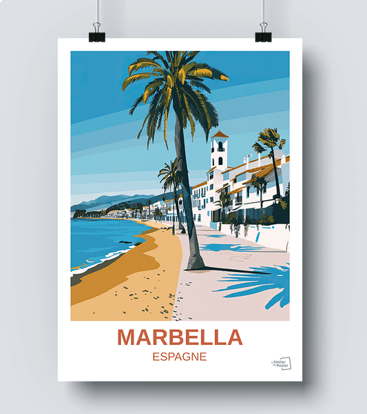 Affiche Marbella