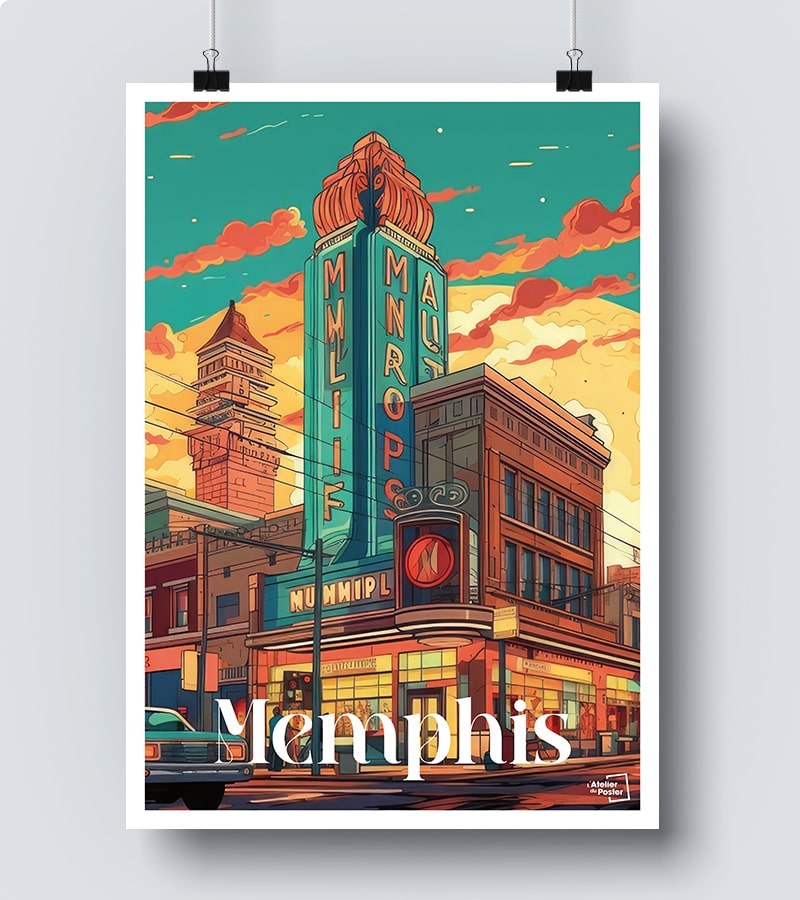 Affiche Memphis