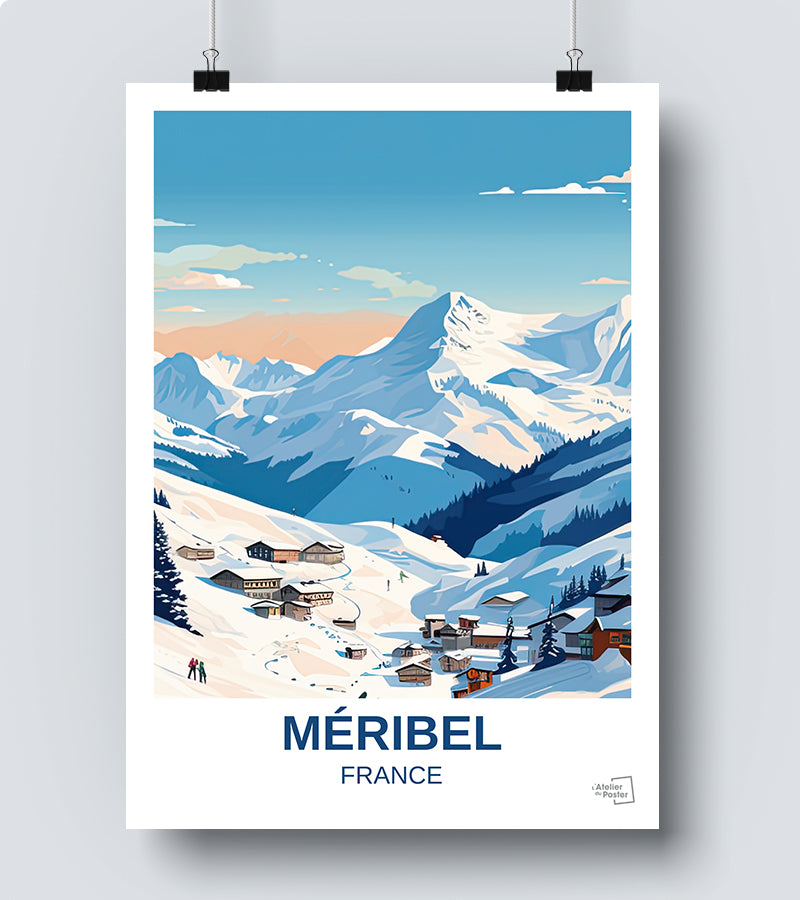 Affiche Méribel