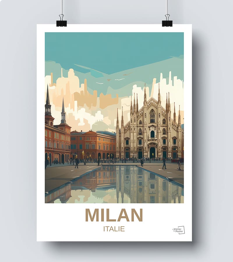 Affiche Milan
