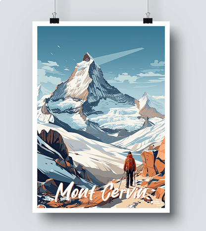 Affiche Mont Cervin