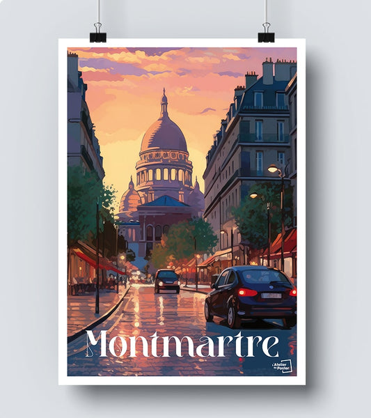 Affiche Montmartre