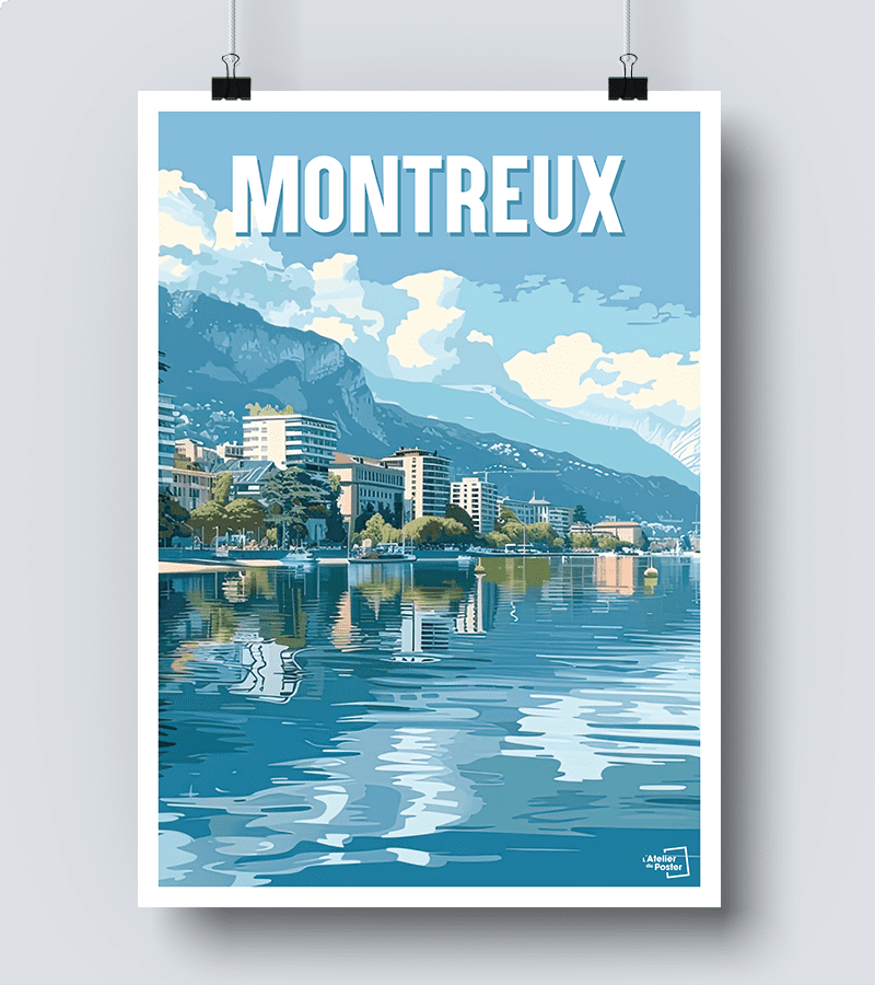 Affiche Montreux