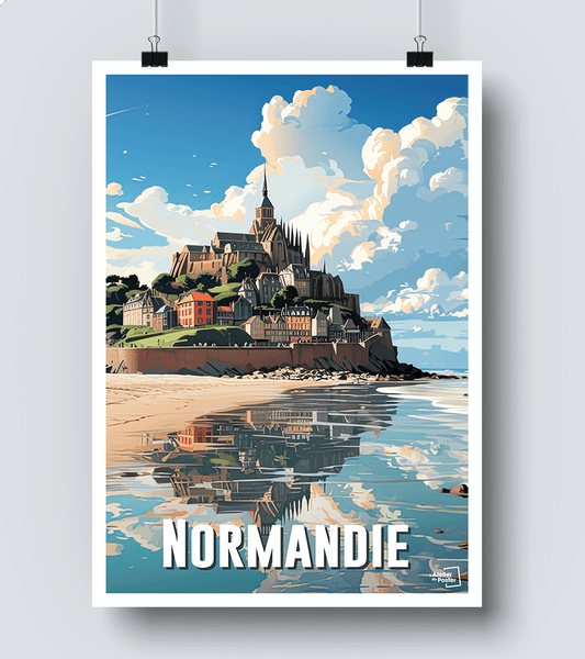Affiche Normandie