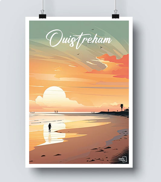 Affiche vintage Ouistreham