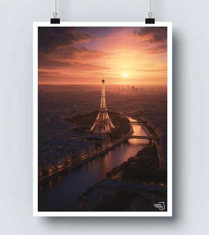 Affiche Panorama de Paris