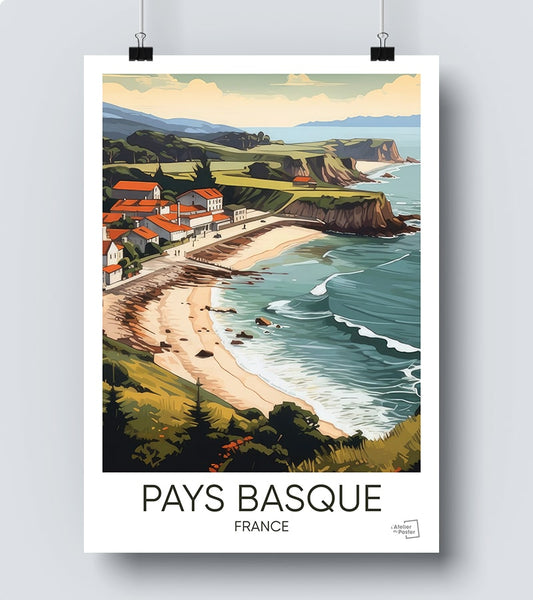 Affiche Pays Basque