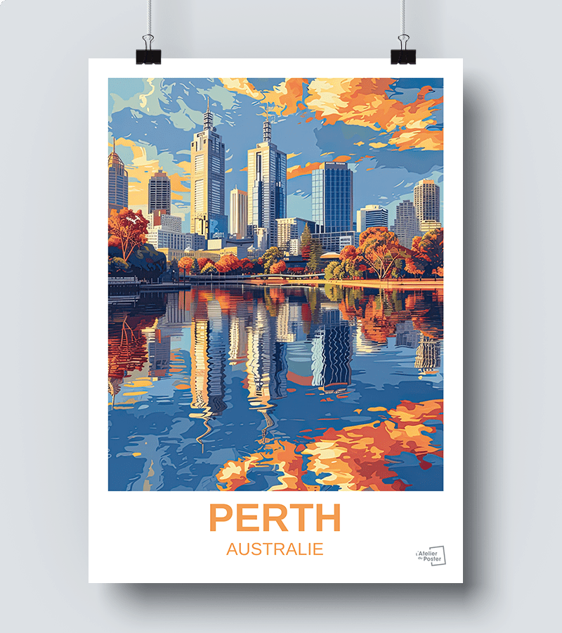 Affiche Perth - Australie