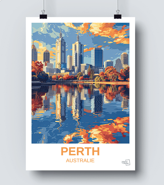Affiche Perth - Australie