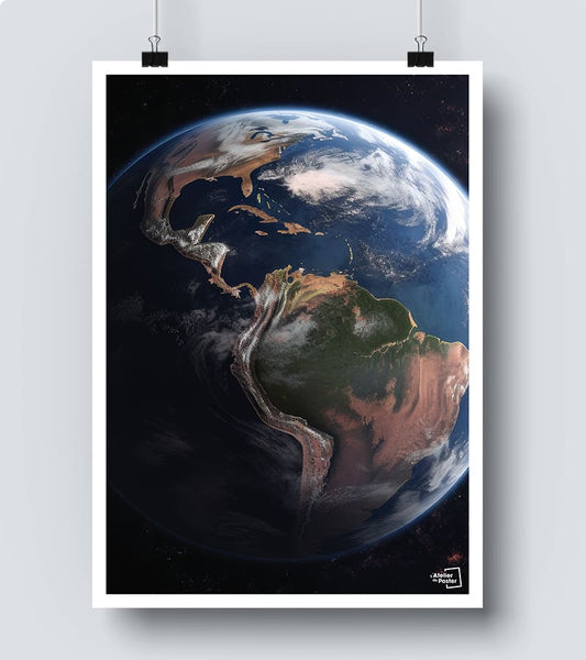 Affiche La planète bleue