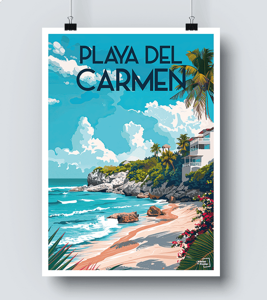 Affiche Playa del Carmen