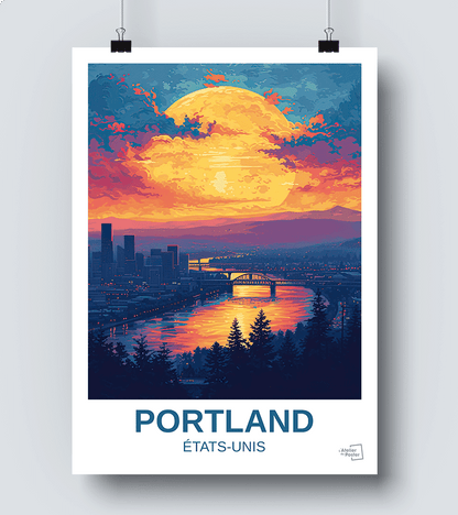 Affiche Portland