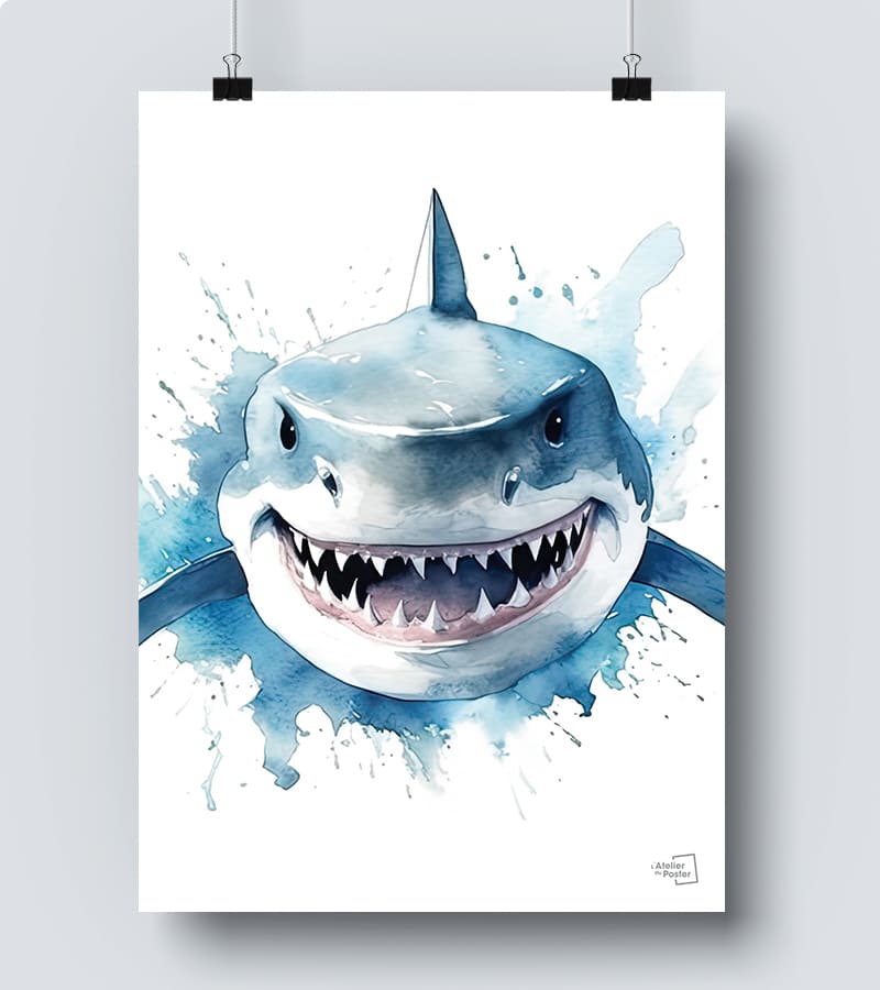 poster requin 