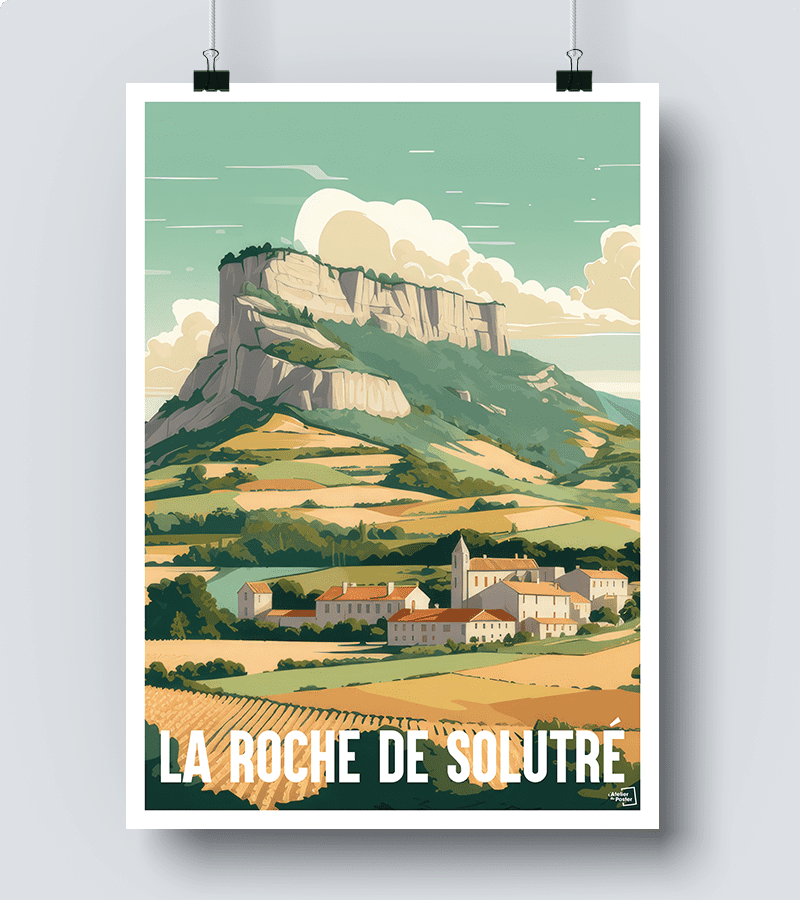 affiche roche de solutre