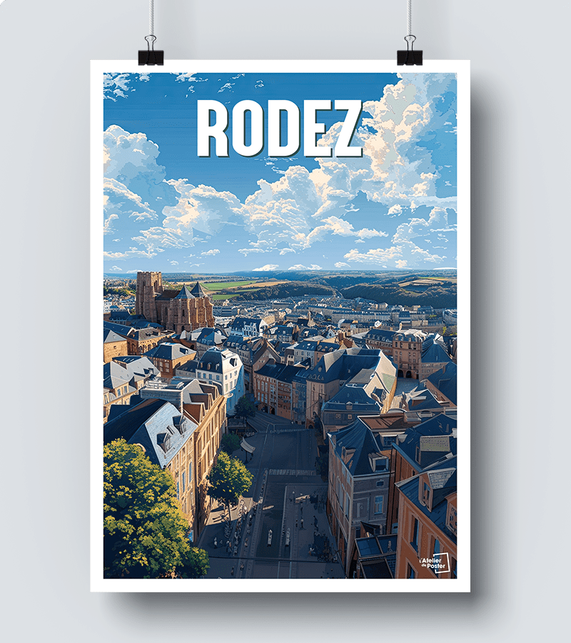 Affiche Rodez