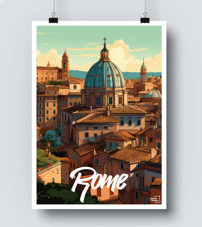 Affiche Rome 