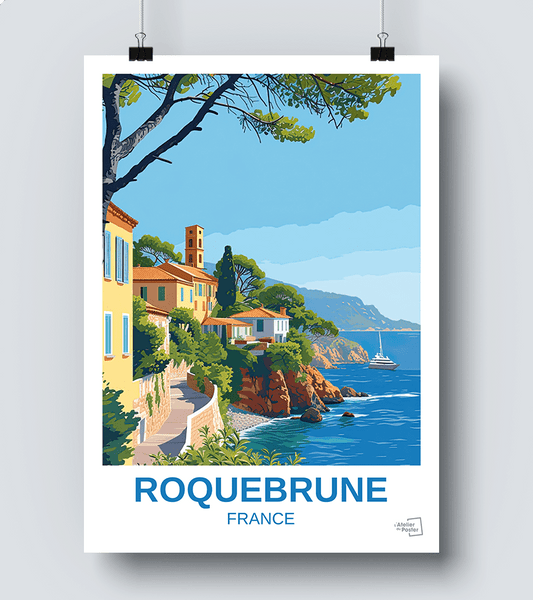 Affiche Roquebrune