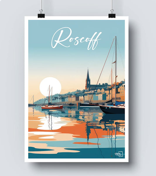 Affiche Roscoff