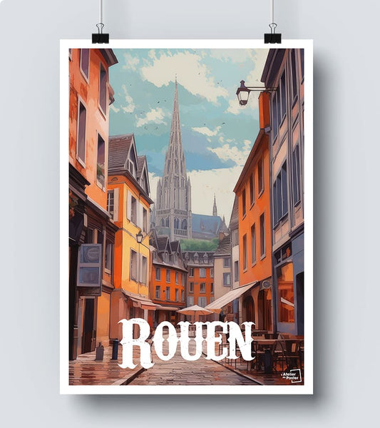 Affiche Rouen