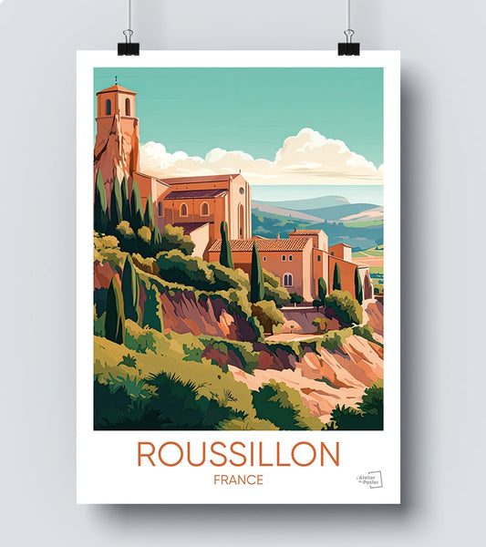 Poster Roussillon