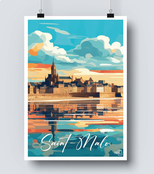 Affiche Saint-Malo