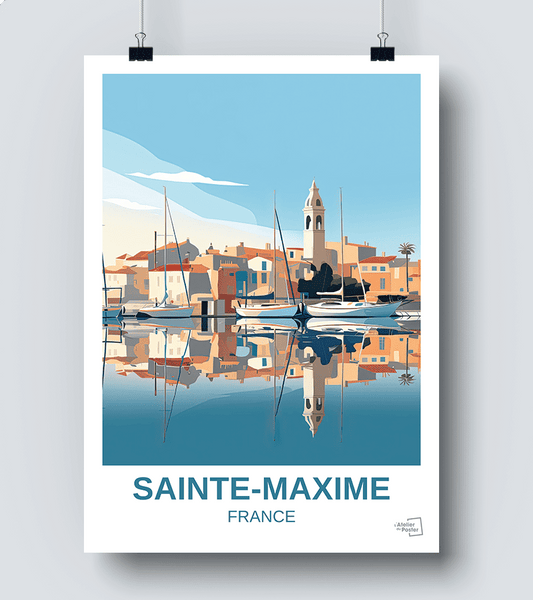 Affiche Sainte Maxime