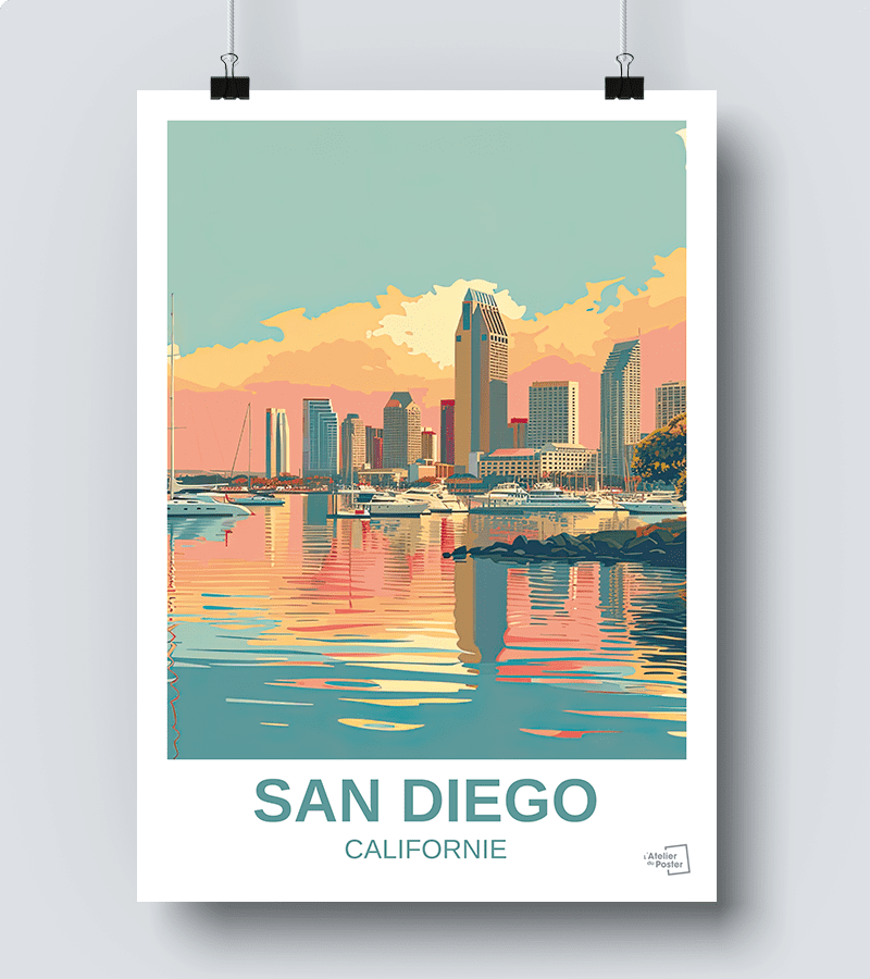 Affiche San Diego