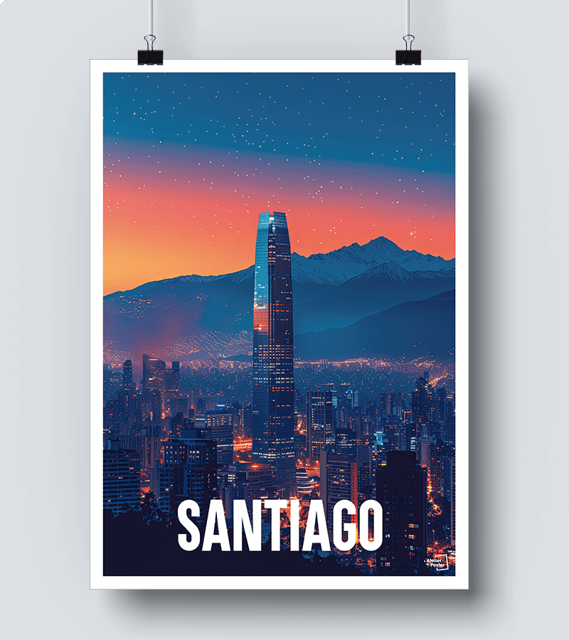 Affiche Santiago