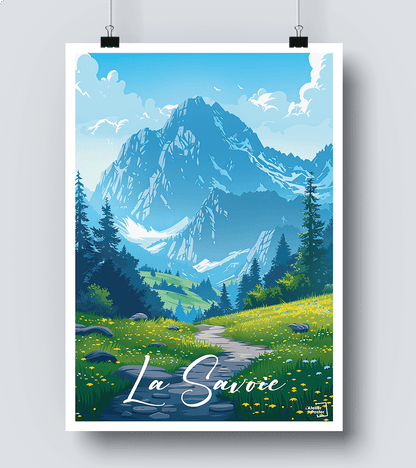 Affiche Département La Savoie