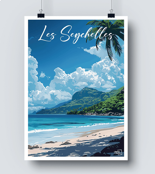 Affiche Les Seychelles