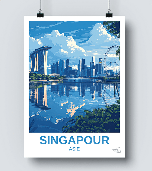 Affiche Singapour