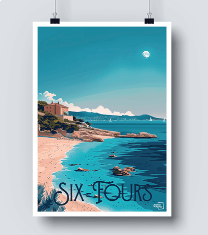 Affiche Six Fours les plages 