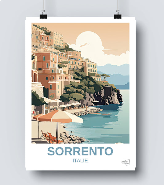 Affiche Sorrento - Italie