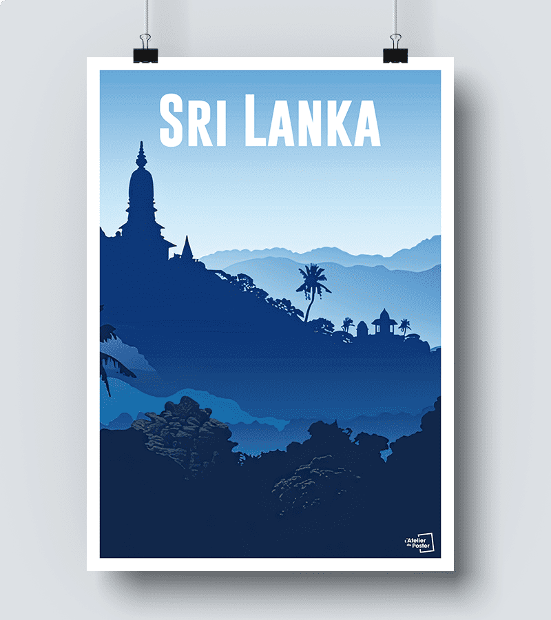 Affiche Sri Lanka