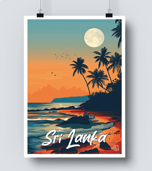 Affiche Sri Lanka