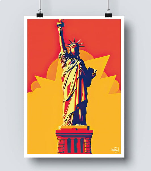 Affiche Vintage New York 