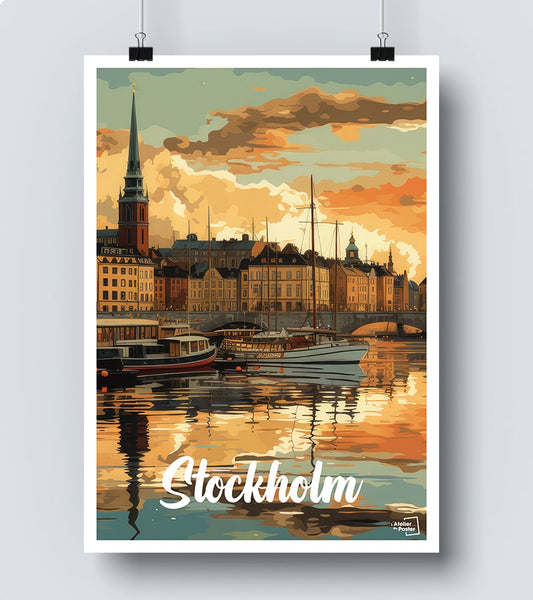 Affiche Stockholm