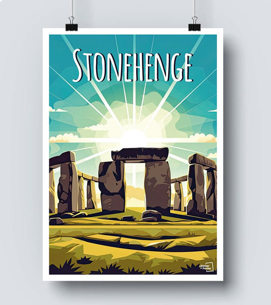 Affiche Stonehenge