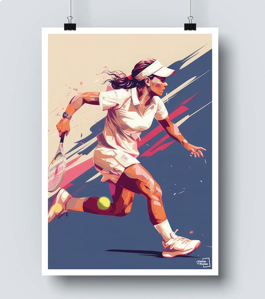 Affiche Roland Garros