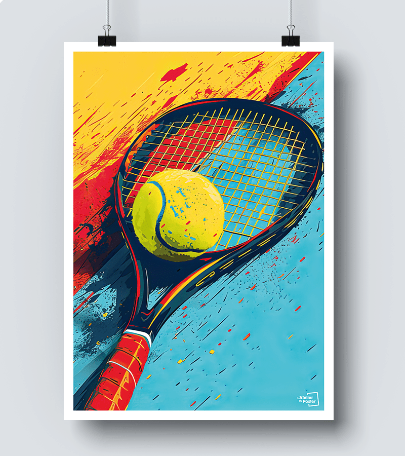 Affiche Tennis