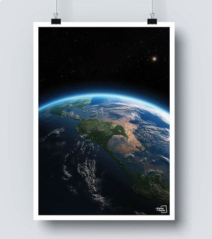 Affiche La terre photo