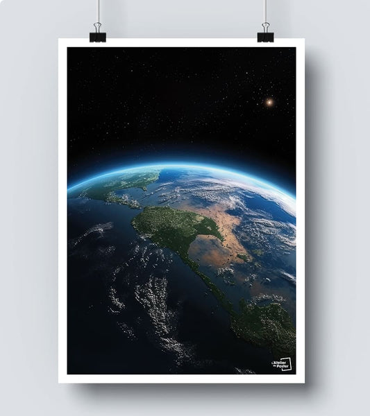 Affiche La terre photo