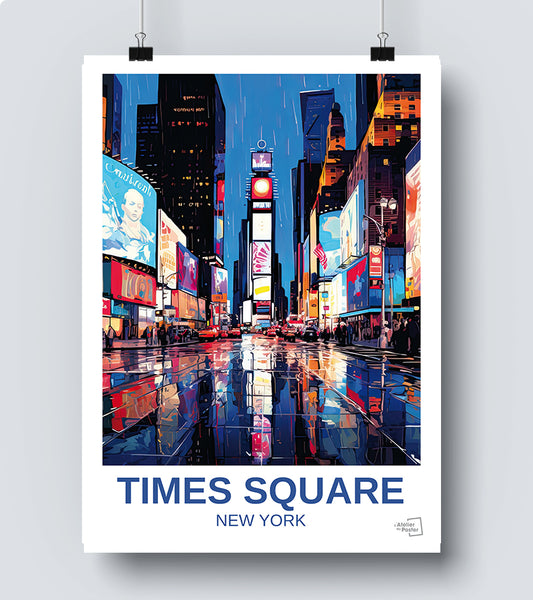 Affiche Times Square - New York