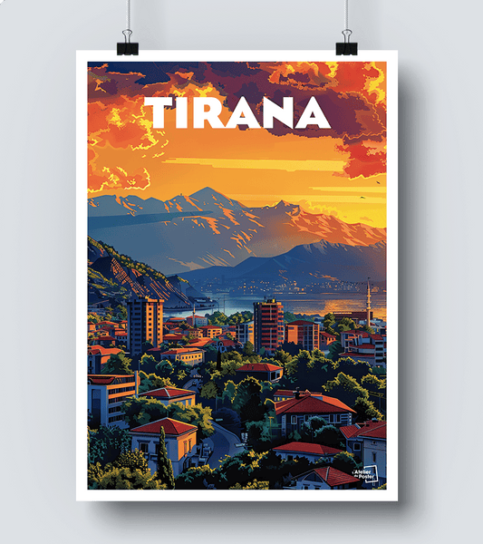 Affiche Tirana