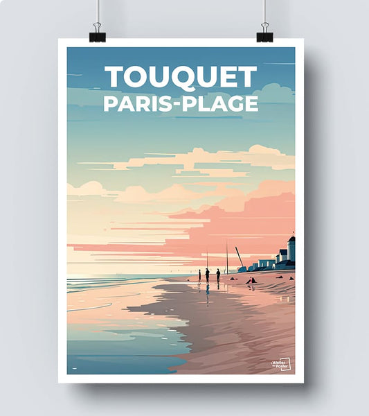 Affiche Touquet Paris Plage