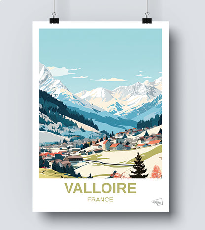 Affiche Valloire