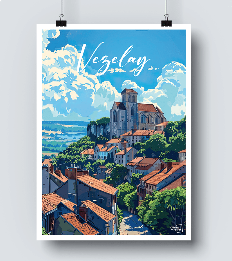 Affiche Vezelay