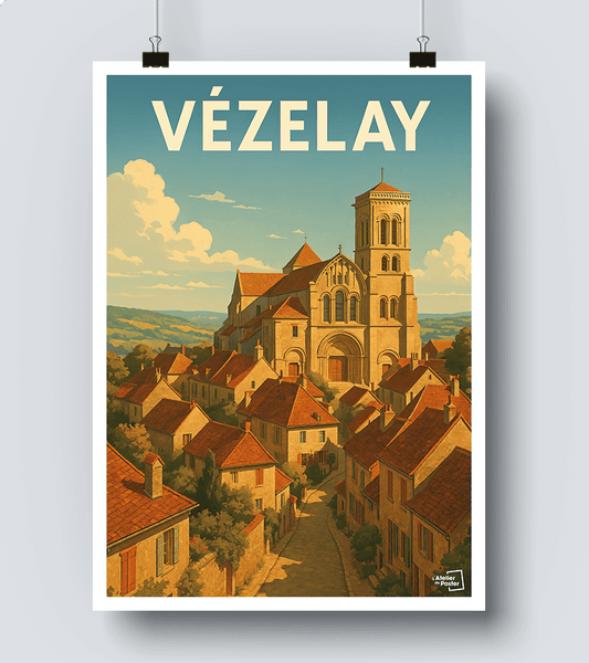 Affiche Vezelay